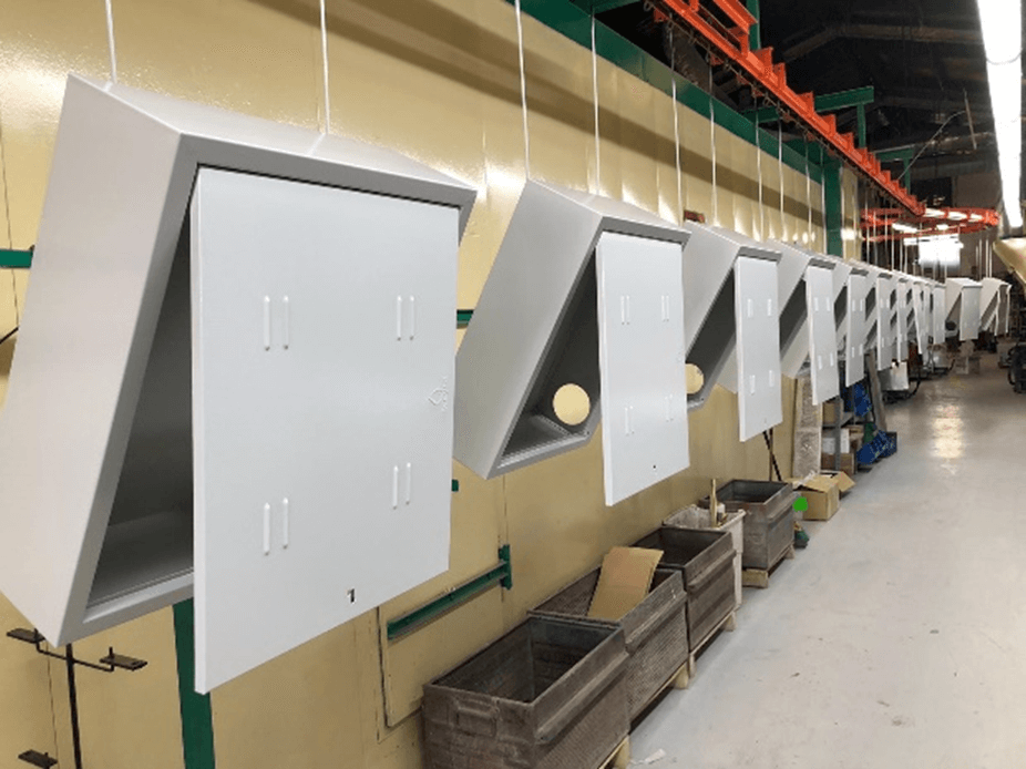 Puertas para contadores de gas, de acero galvanizado – Todos los tamaños