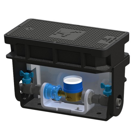 Arqueta para contador de agua HDPE + Composite RCF5422- Accysa